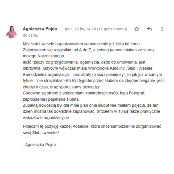 Opinia Agnieszka Pojda